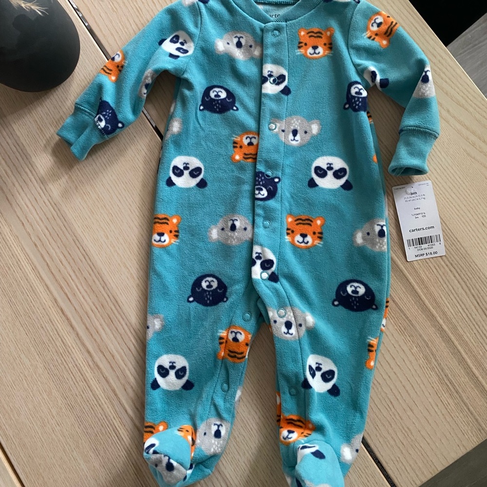 Baby Sleep & Play Outfit 3m NWT